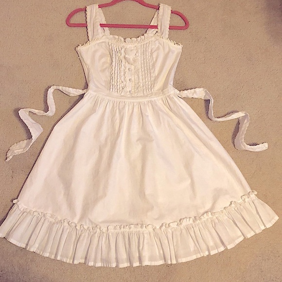 Vintage Fairy Fair Jacquard Lace Shabby Chic JSK Dress Limited Edition - Picture 2 of 11